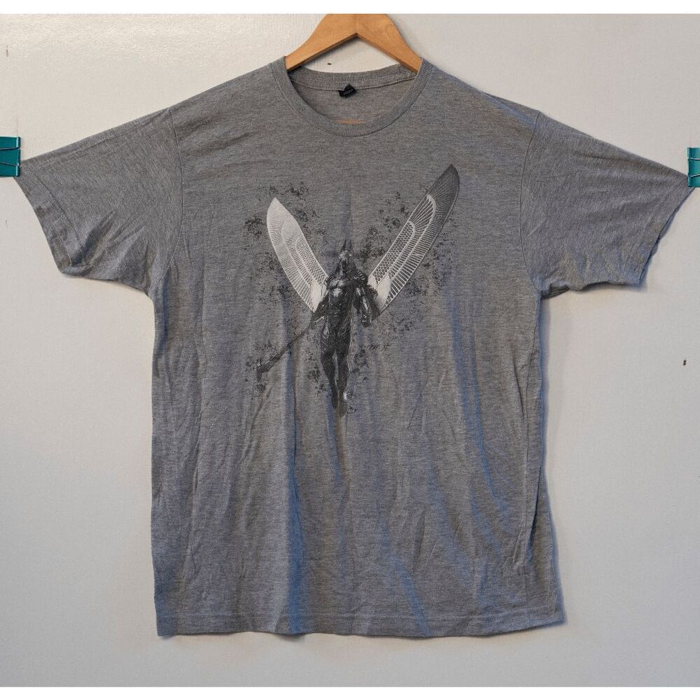 Gods of Egypt Movie Promo T-Shirt Grey‎ Graphic Tee Men's Size L Rare Merch